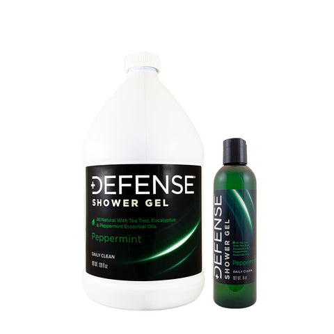 Defense Shower Gel - One Gallon Peppermint